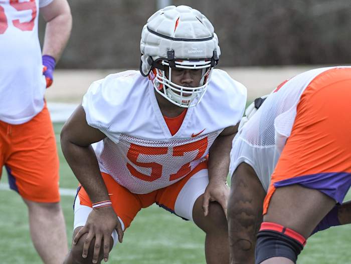 Georgia Tech Offensive Lineman Paul Tchio